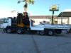 Autocarri VOLVO con gru fm 500 cassone 640